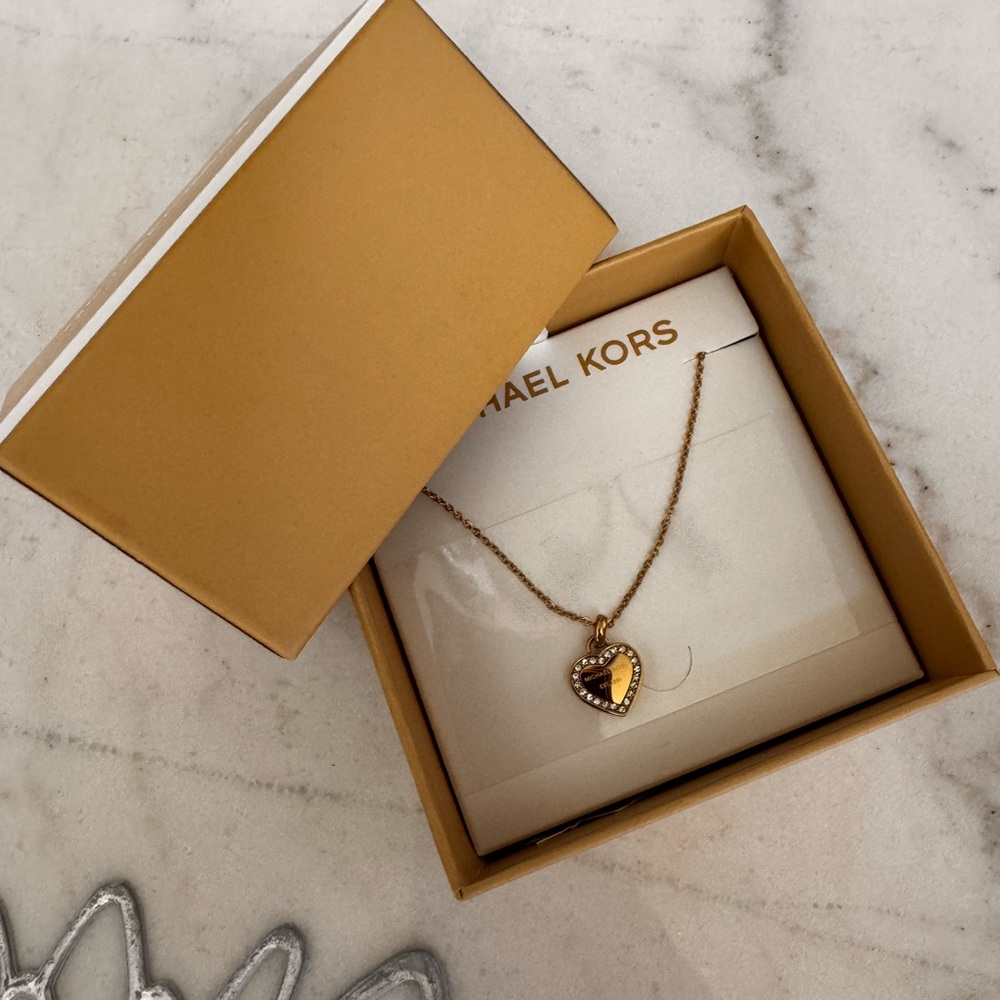 Michael Kors Gold Minimalist Necklace